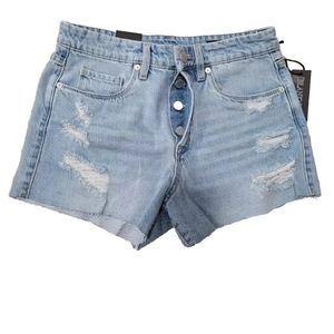 Blank NYC The Barrow Denim Shorts Size 27